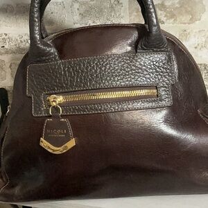 Nicola Luxury Italian Leather Handbag